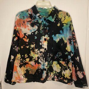 Big Bud Press tie-dye Work Jacket - size small